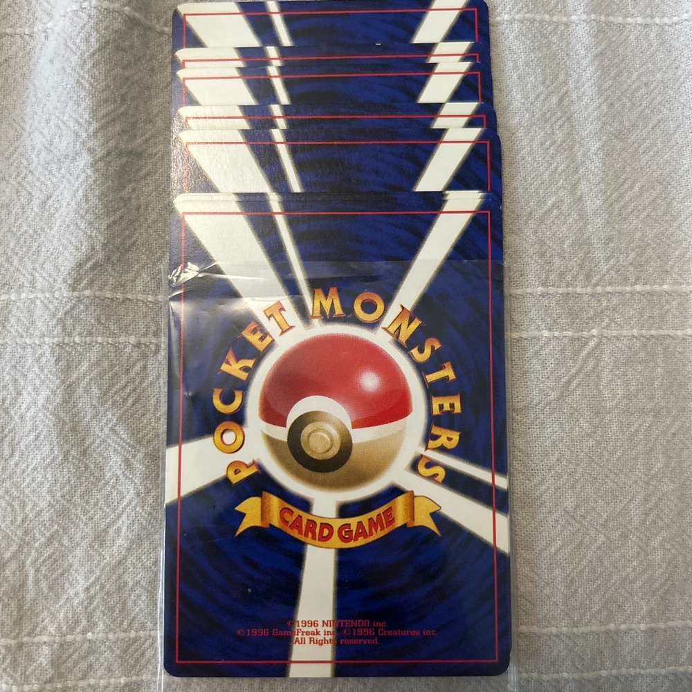 Japanese Pokémon cards